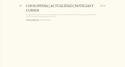 Desktop Screenshot of cholopedia.com